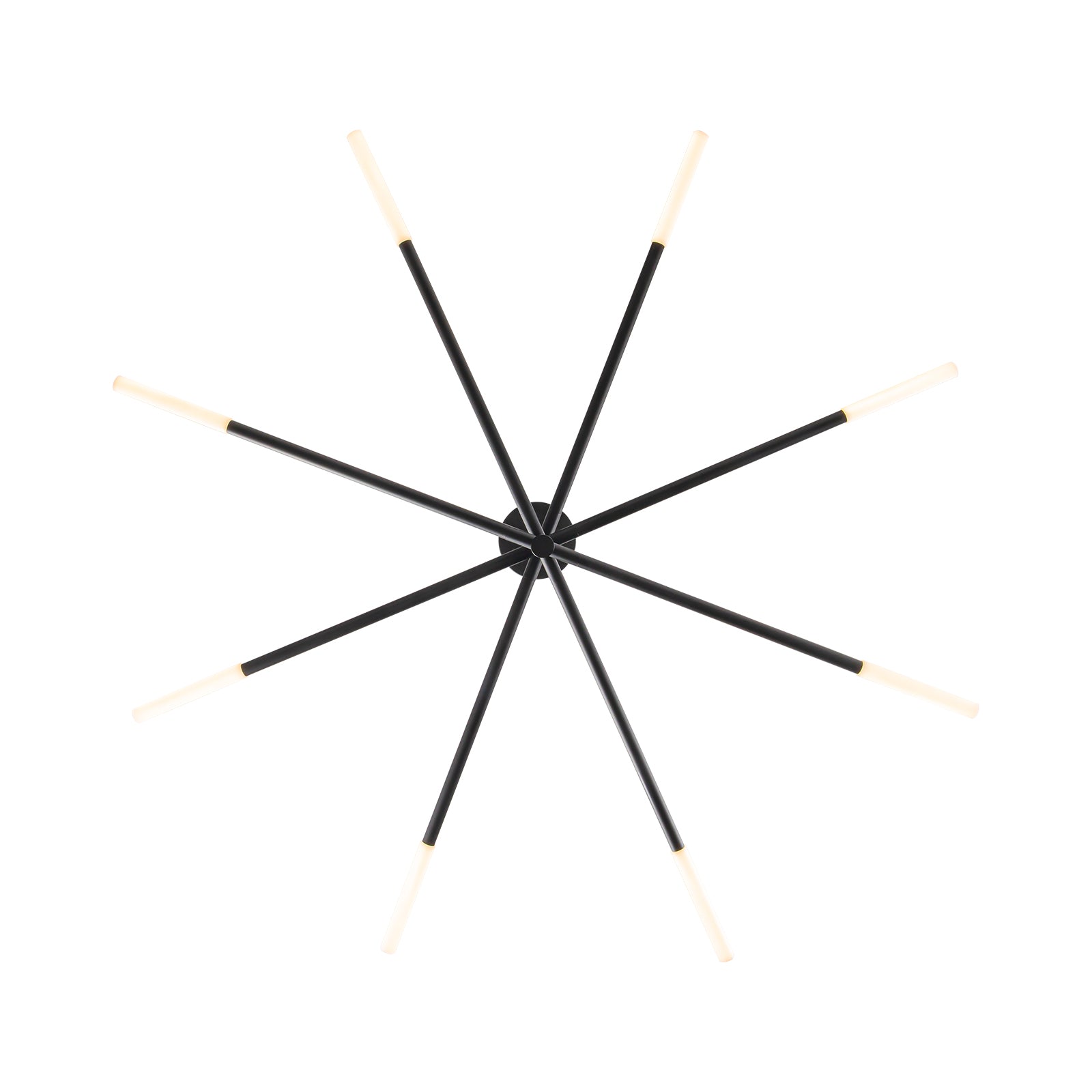 Alissa Modern Black 8 Light LED Pendant Light