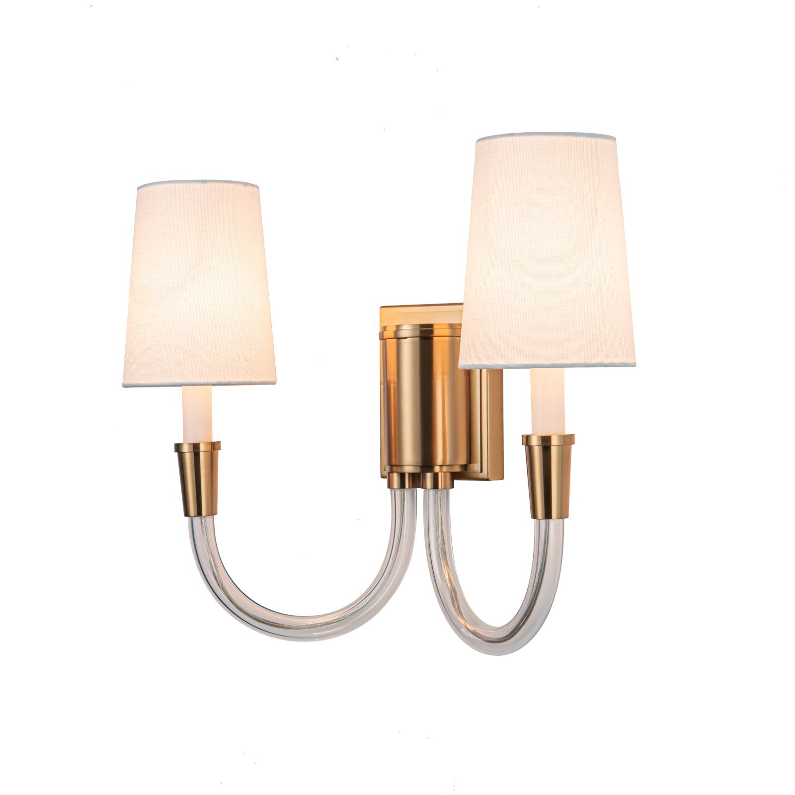 Libon 2 Light Gold Wall Sconce