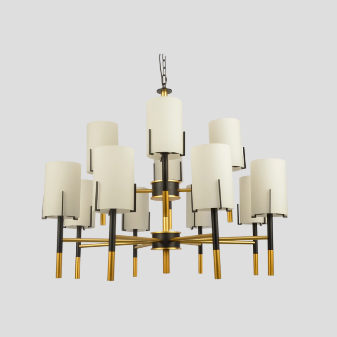 Orleans Two Tier 12 Light Chandelier