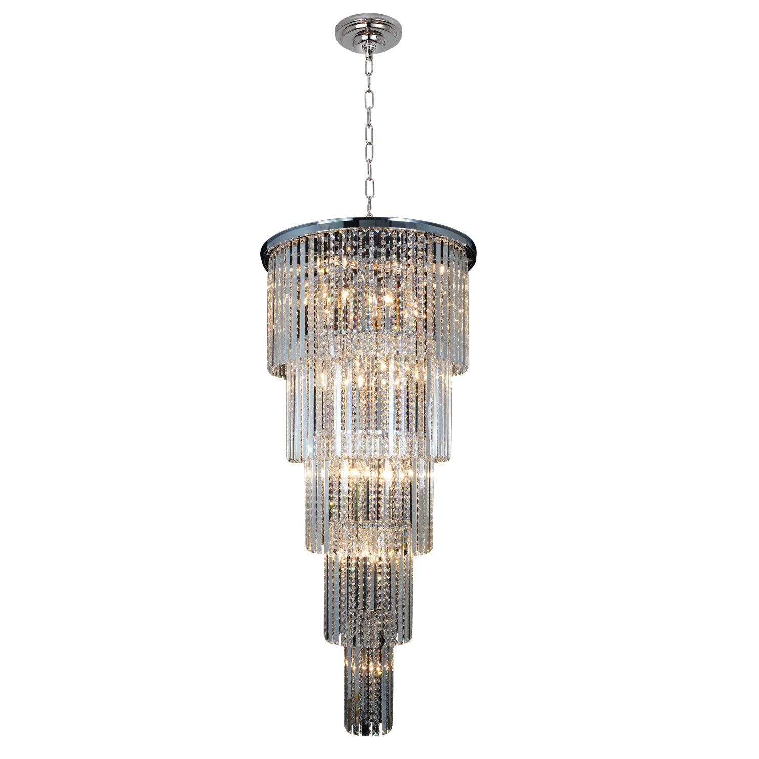 Prage 16 Light 5 Layer Chandelier