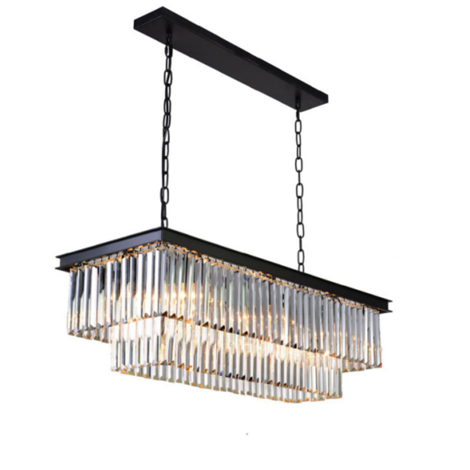 Priya Rectangle 14 Light Pendant