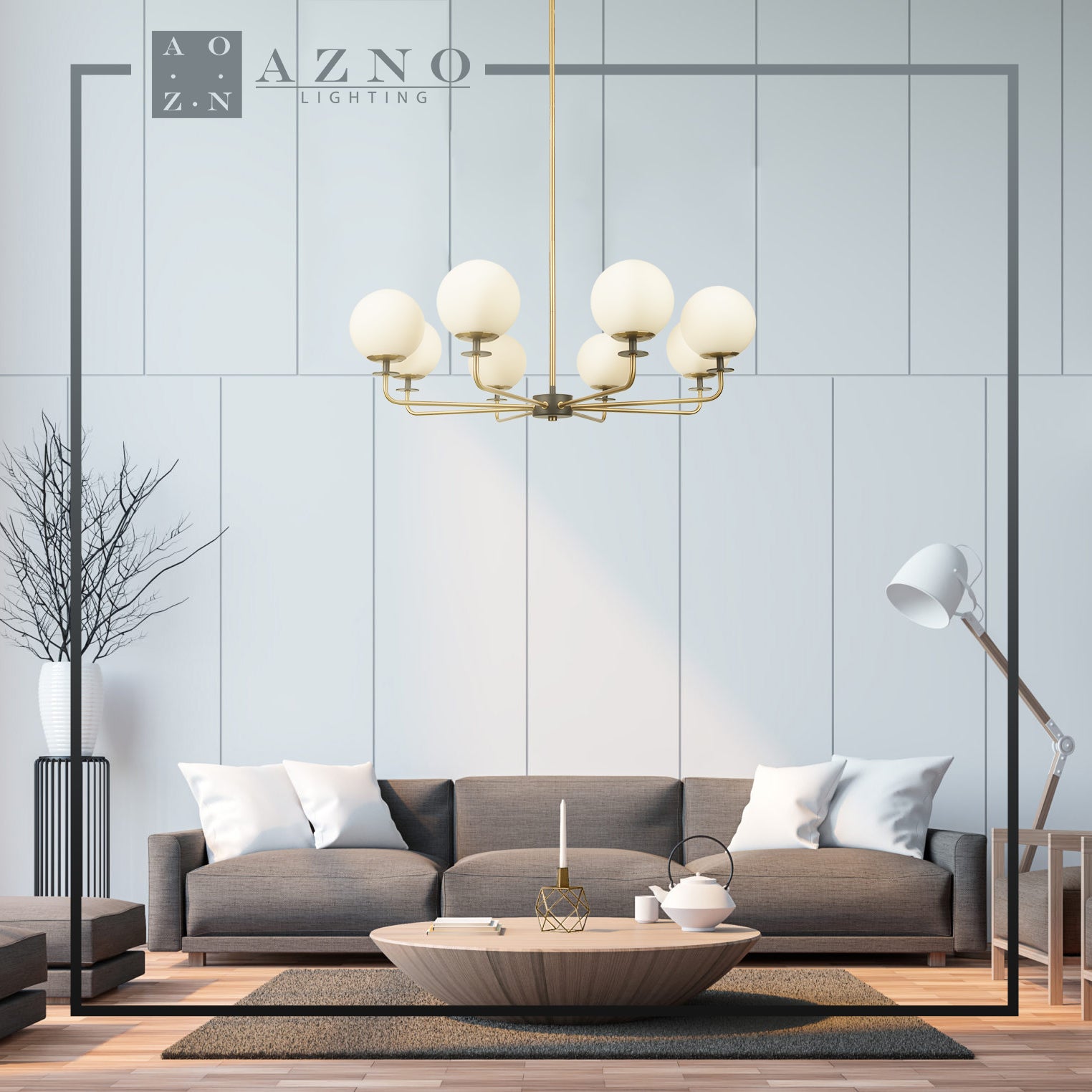 Florence 8 Light Chandelier