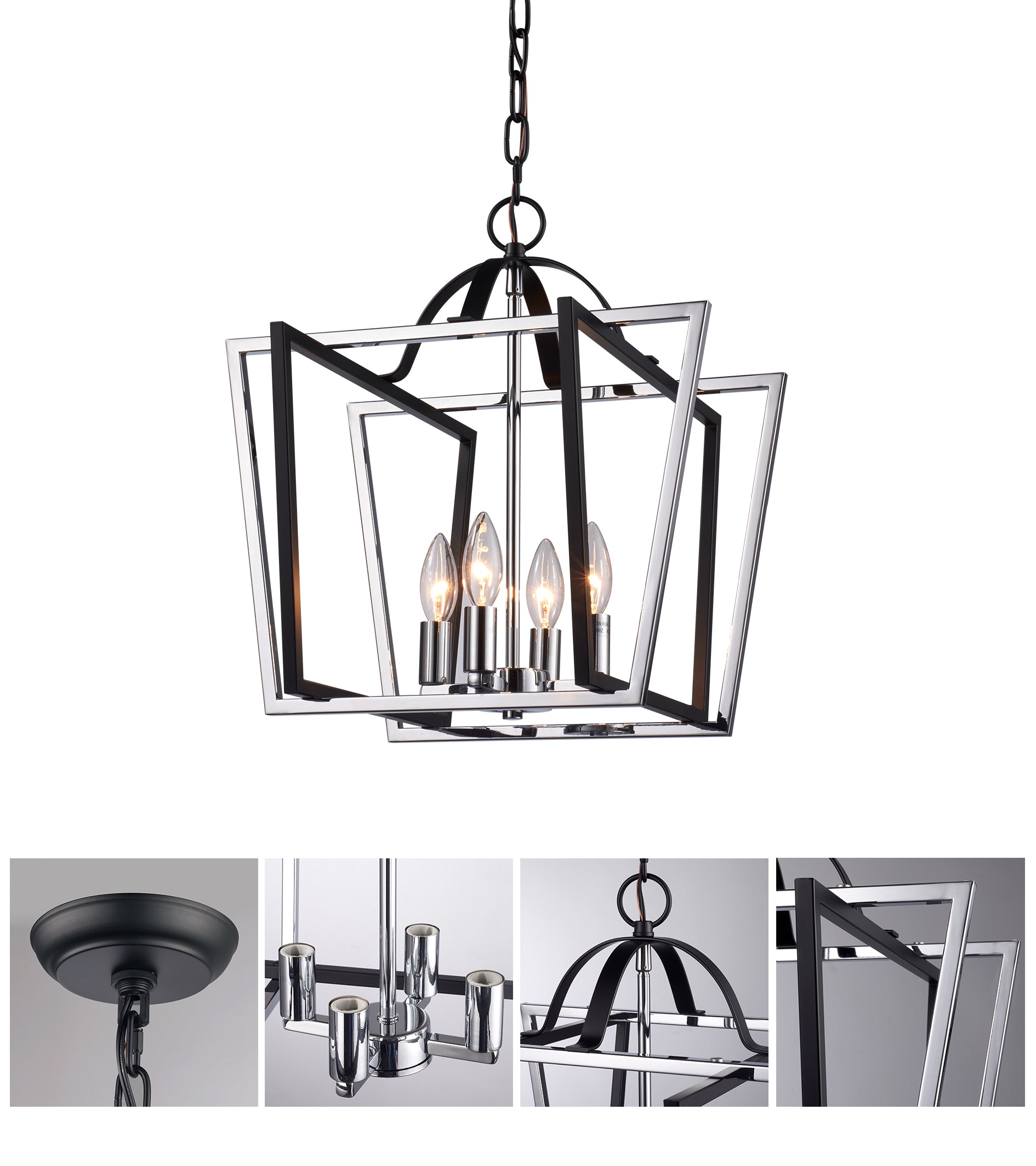 Frances 4 Light pendant