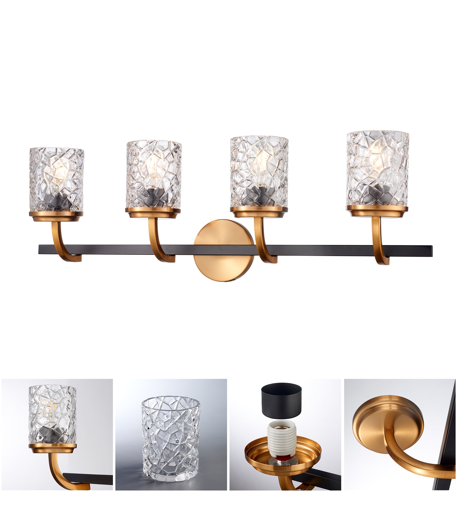 Alaja 4 Light Vanity Light