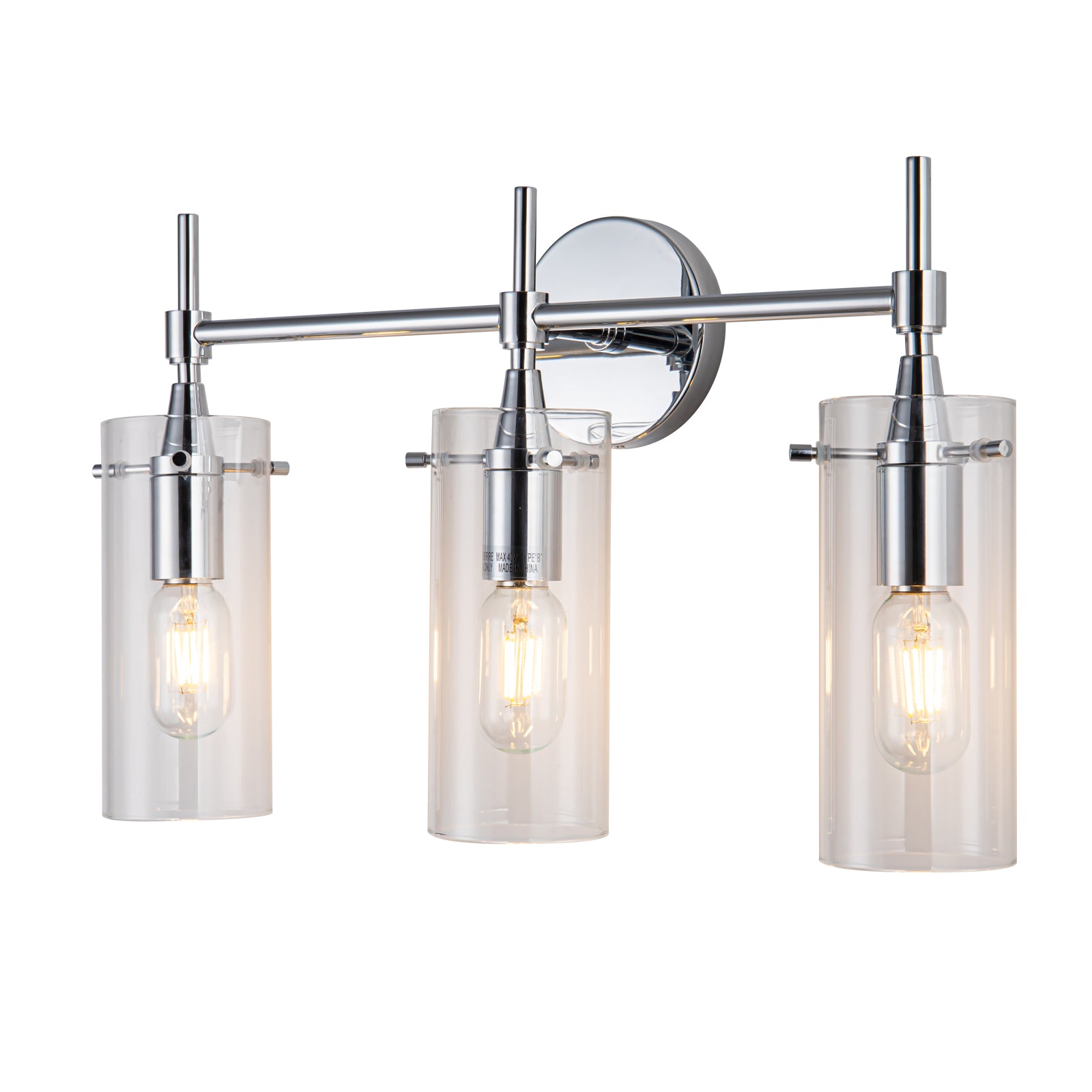 Hailo 3 Light Chrome Vanity Light