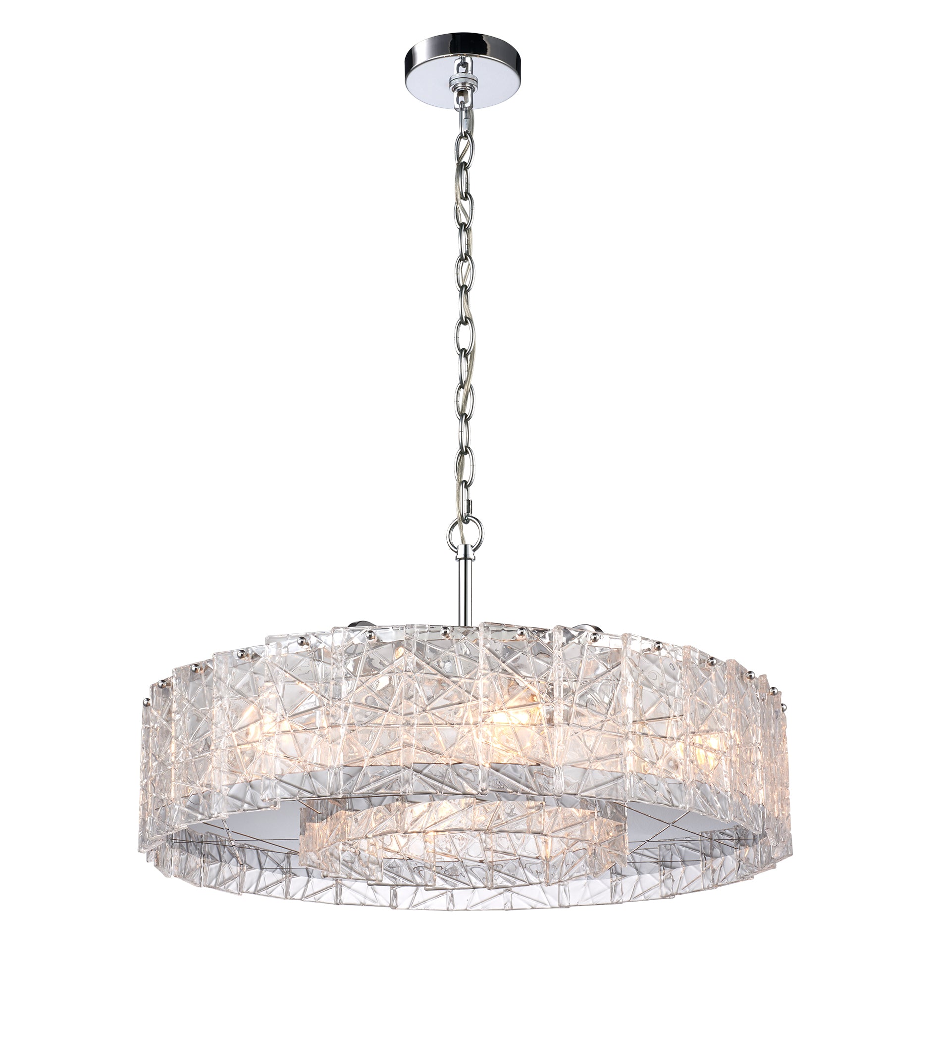 Ceron 6 Light Chrome Pendant
