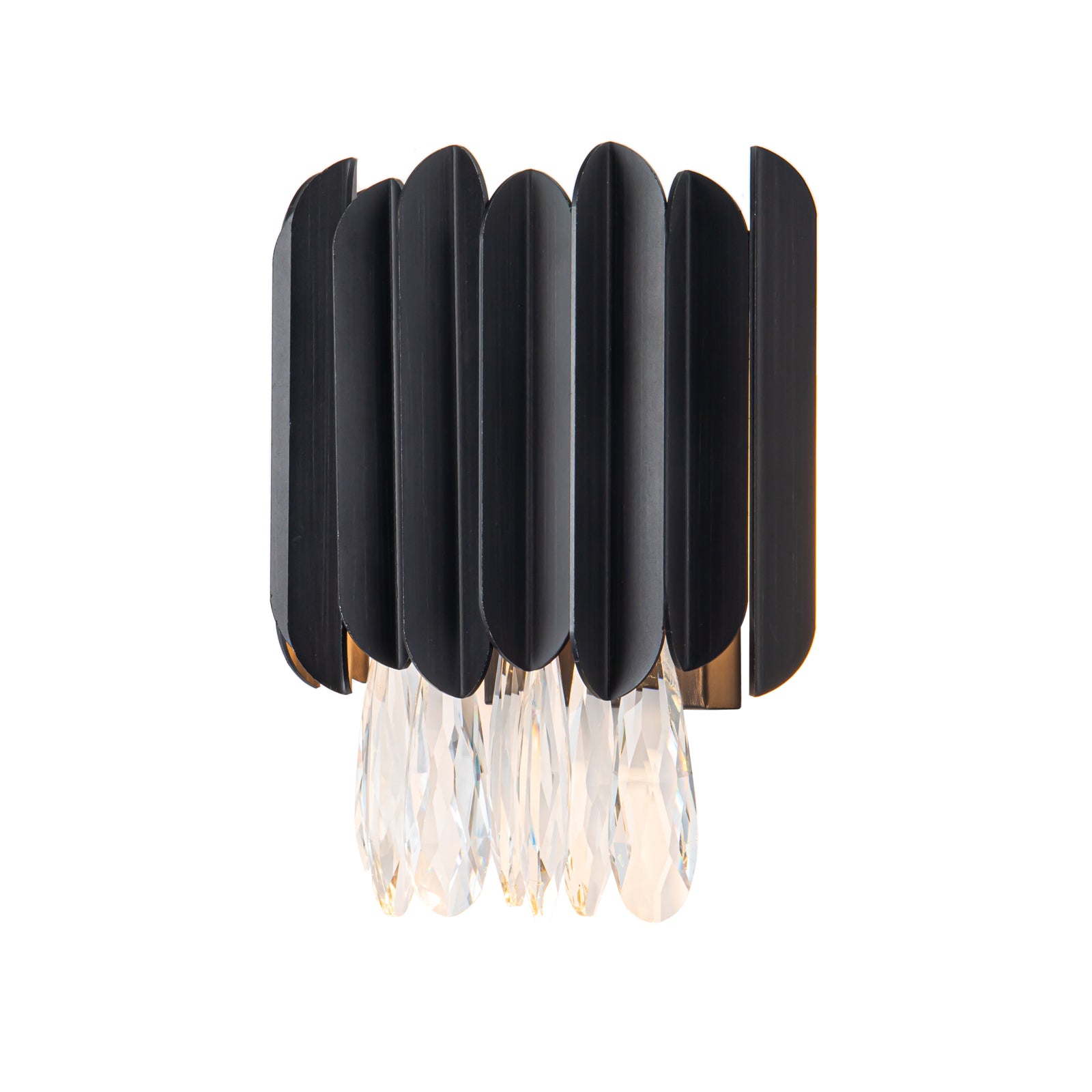 Amy 2 Light Black Wall Sconce