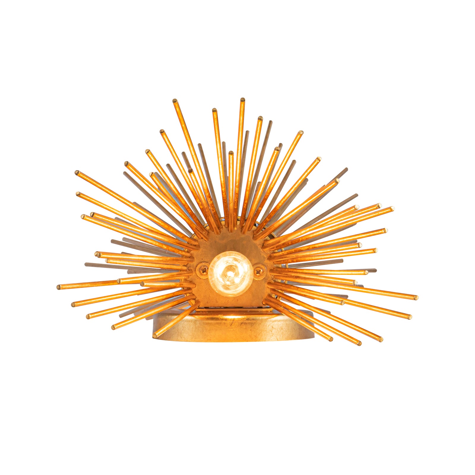 Roma 2 Light Antique Brush Gold Wall Sconce