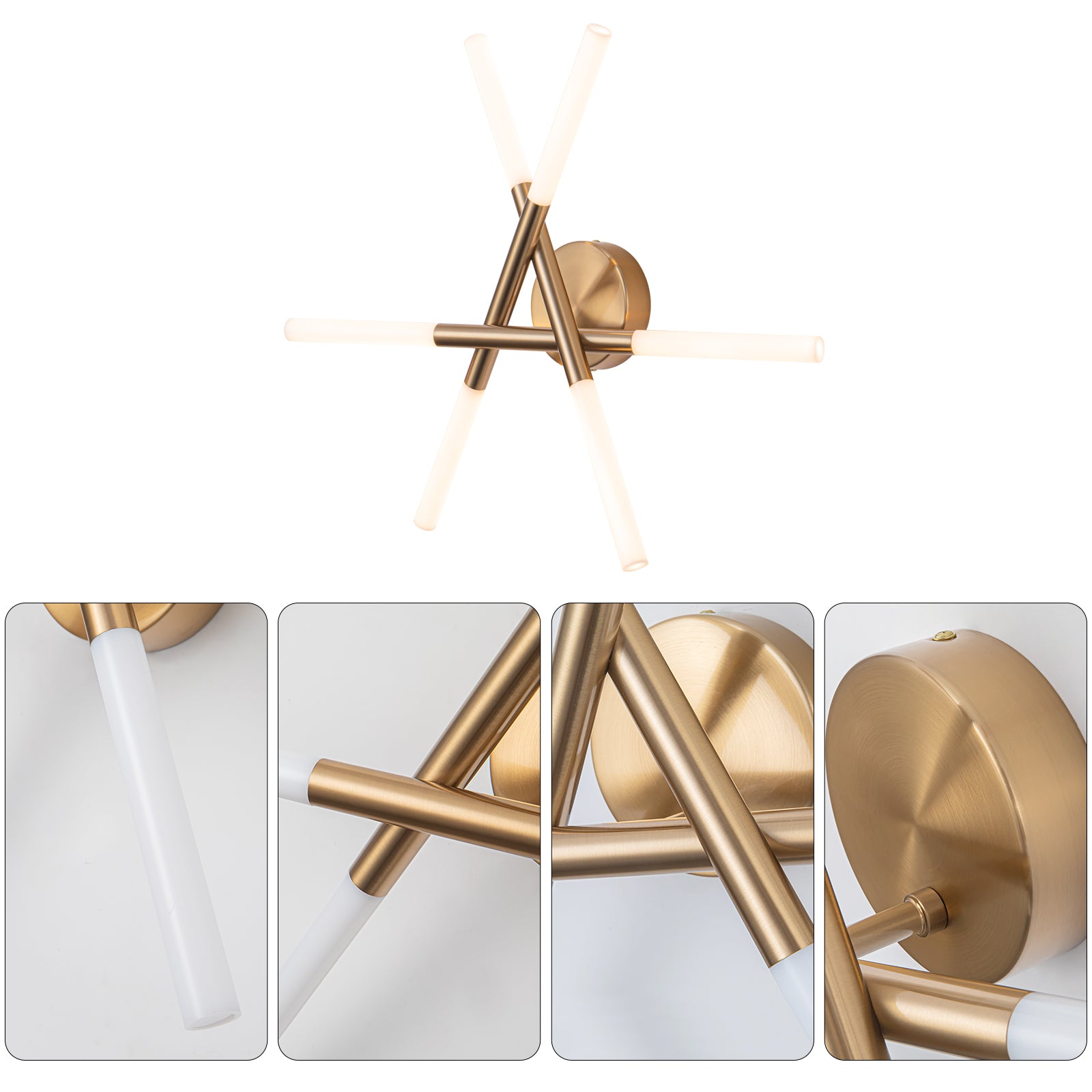 Modern Star LED Wall Sconce