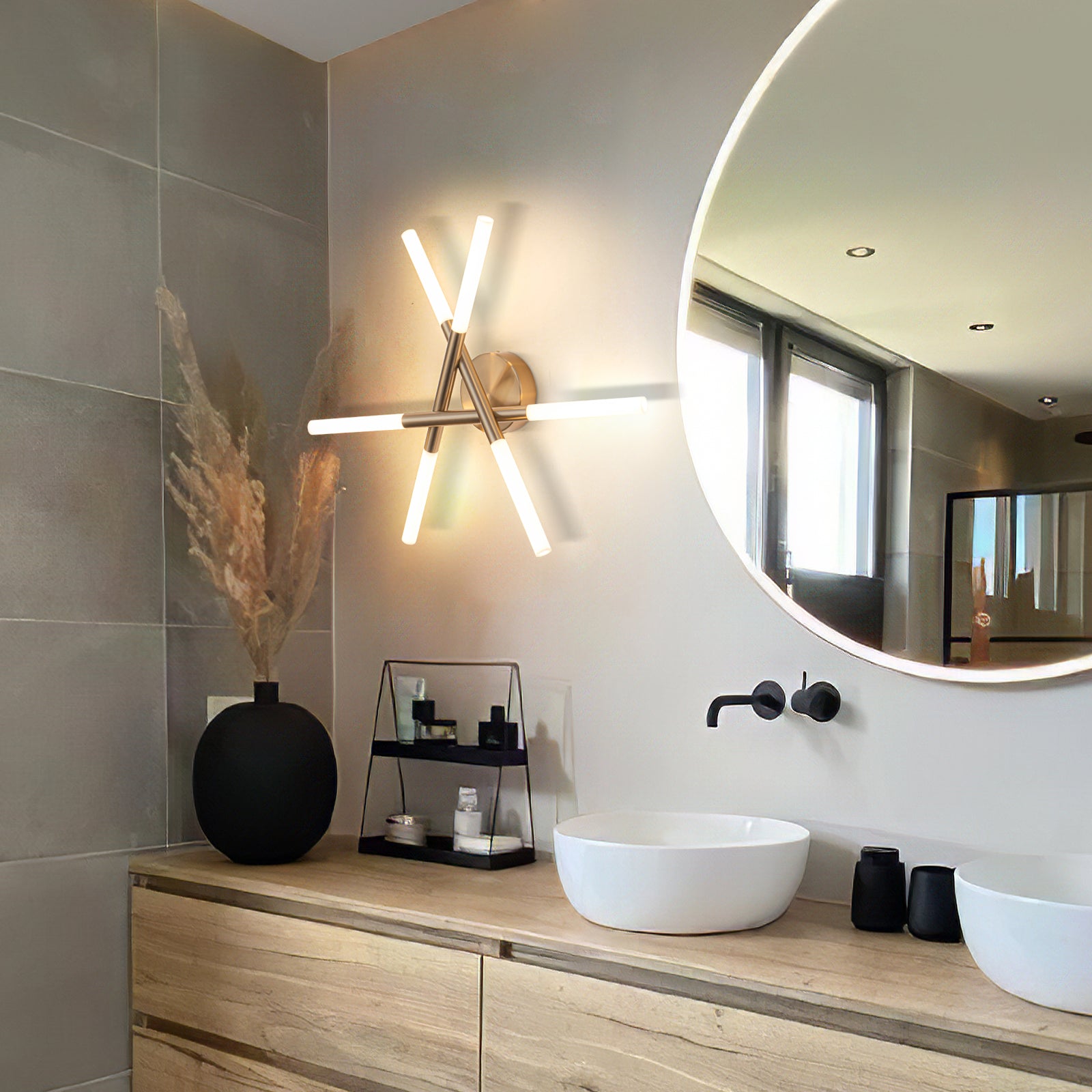 Modern Star LED Wall Sconce