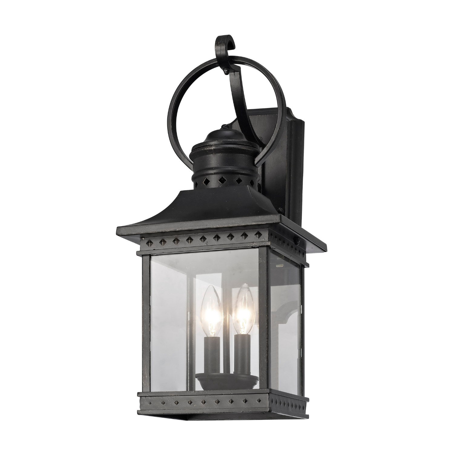 Zyna 2 Light Outdoor Wall Light