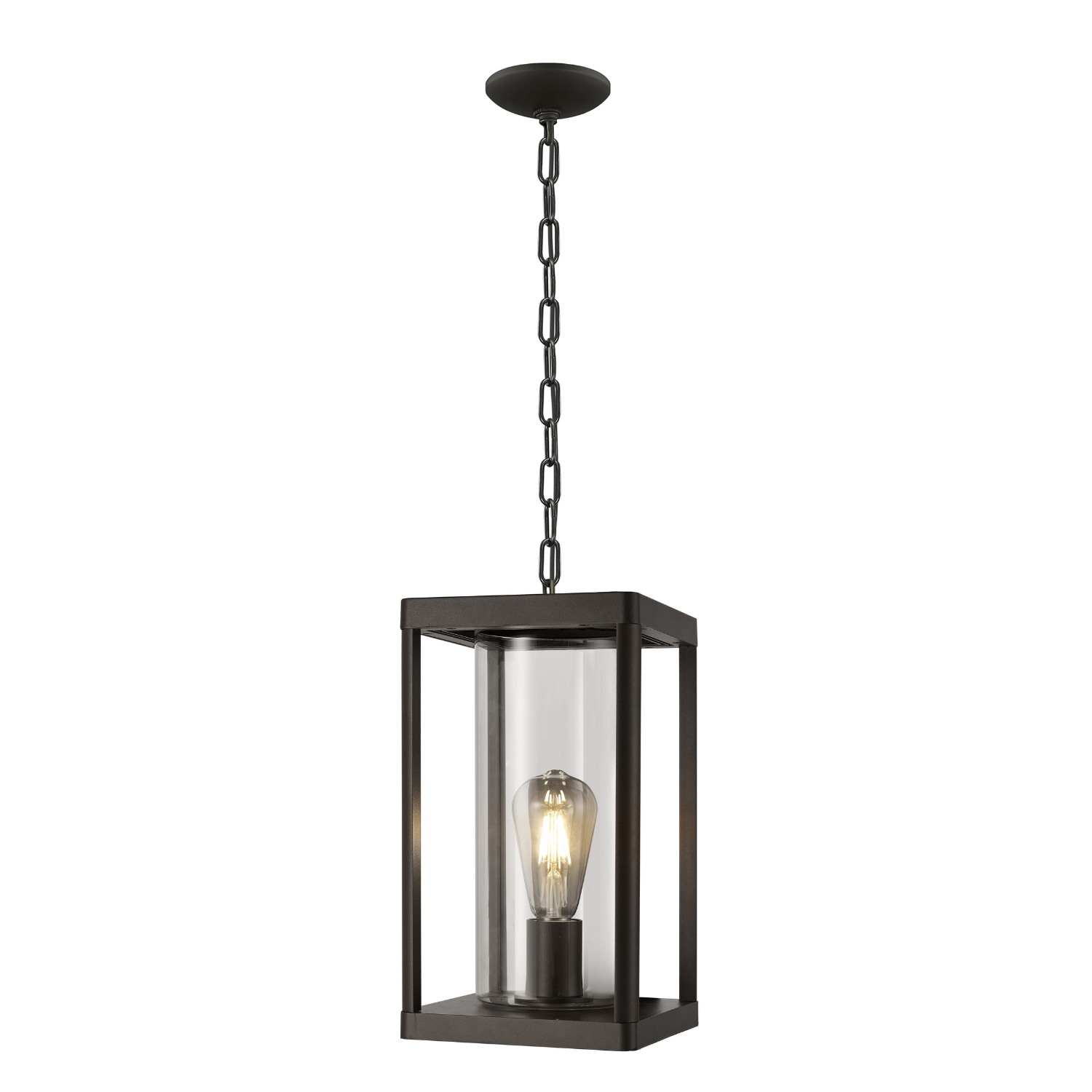 Biri Black Outdoor Hanging Light