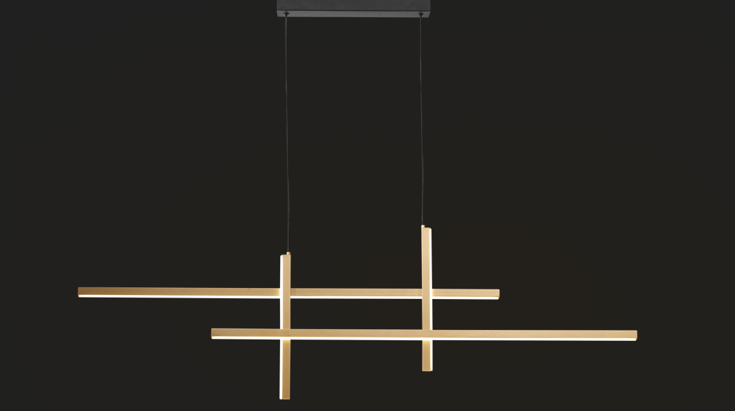 Bern Gold LED Modern Pendant