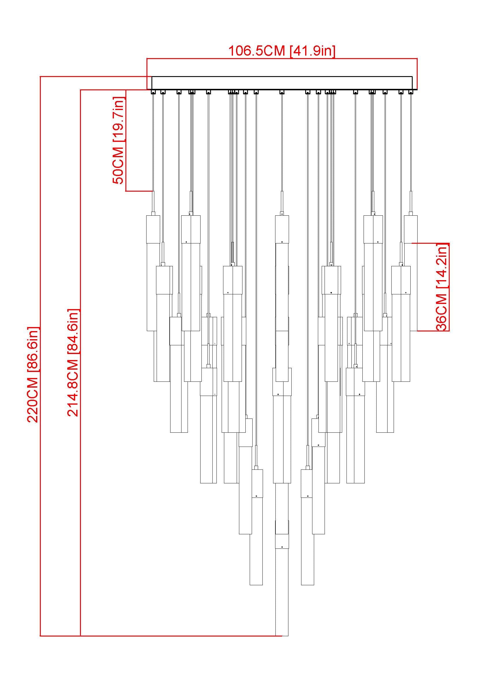 Athena Round 51 Light Gold chandelier Flush Mount