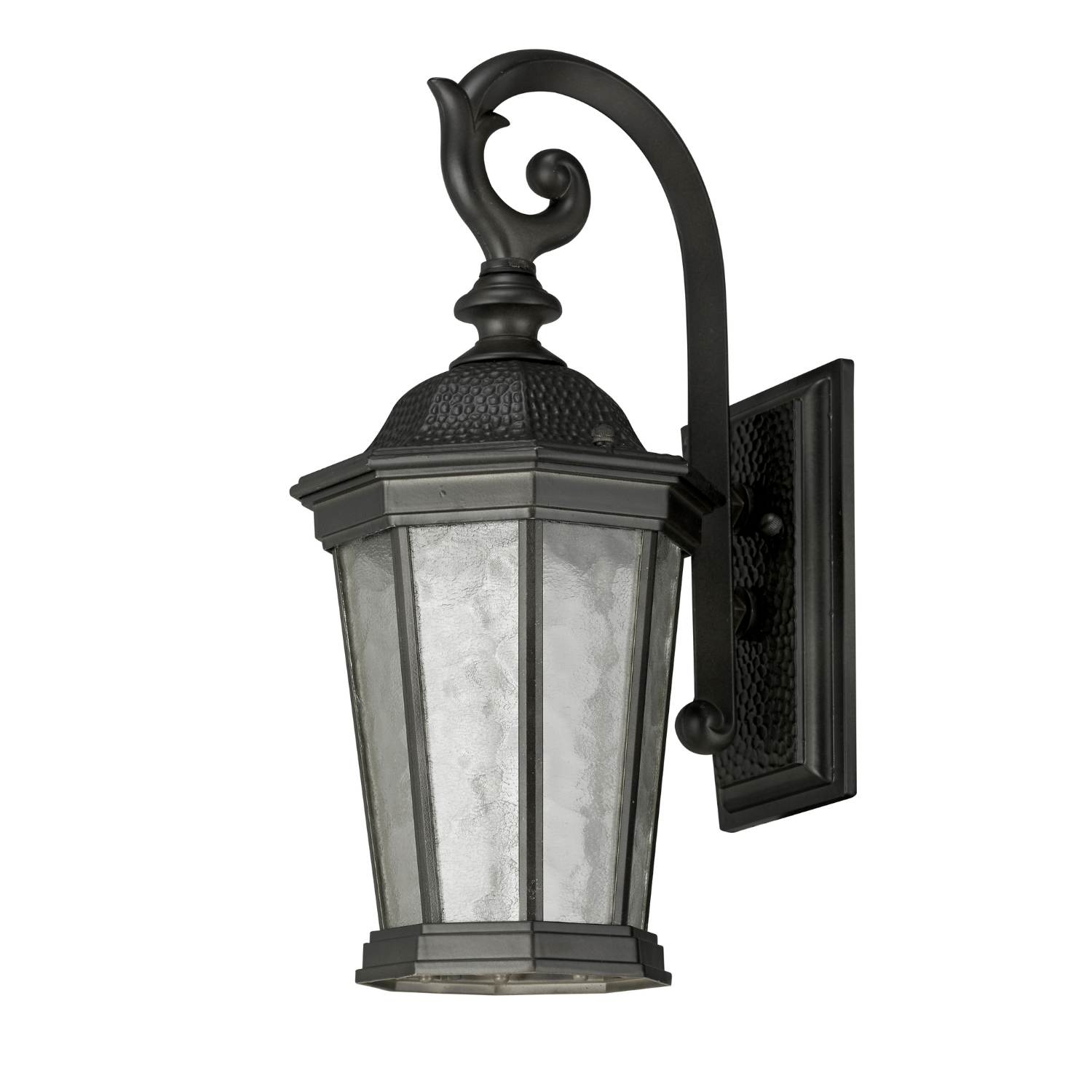 Pino XL Matt Black Wall Mount Outdoor Light
