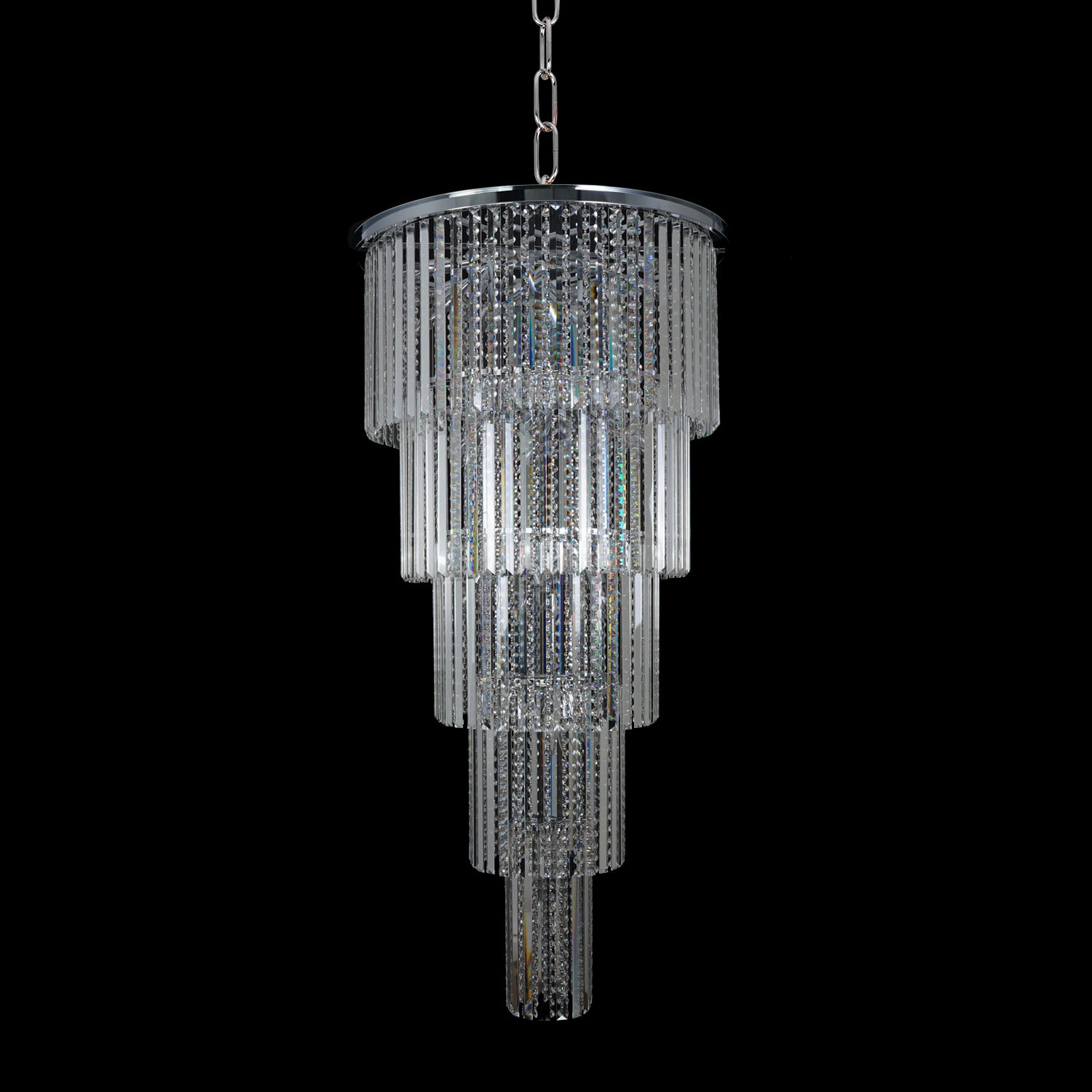Prage 16 Light 5 Layer Chandelier