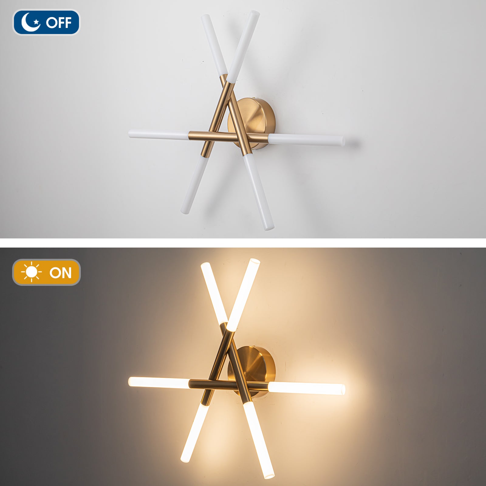 Modern Star LED Wall Sconce