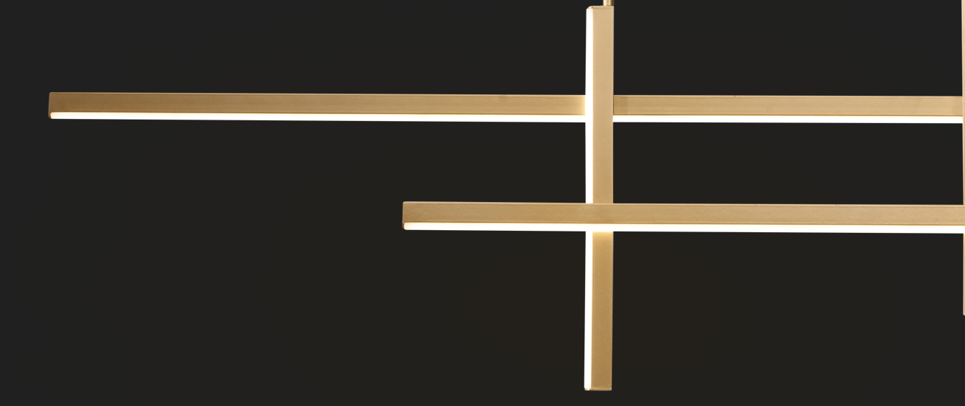 Bern Gold LED Modern Pendant