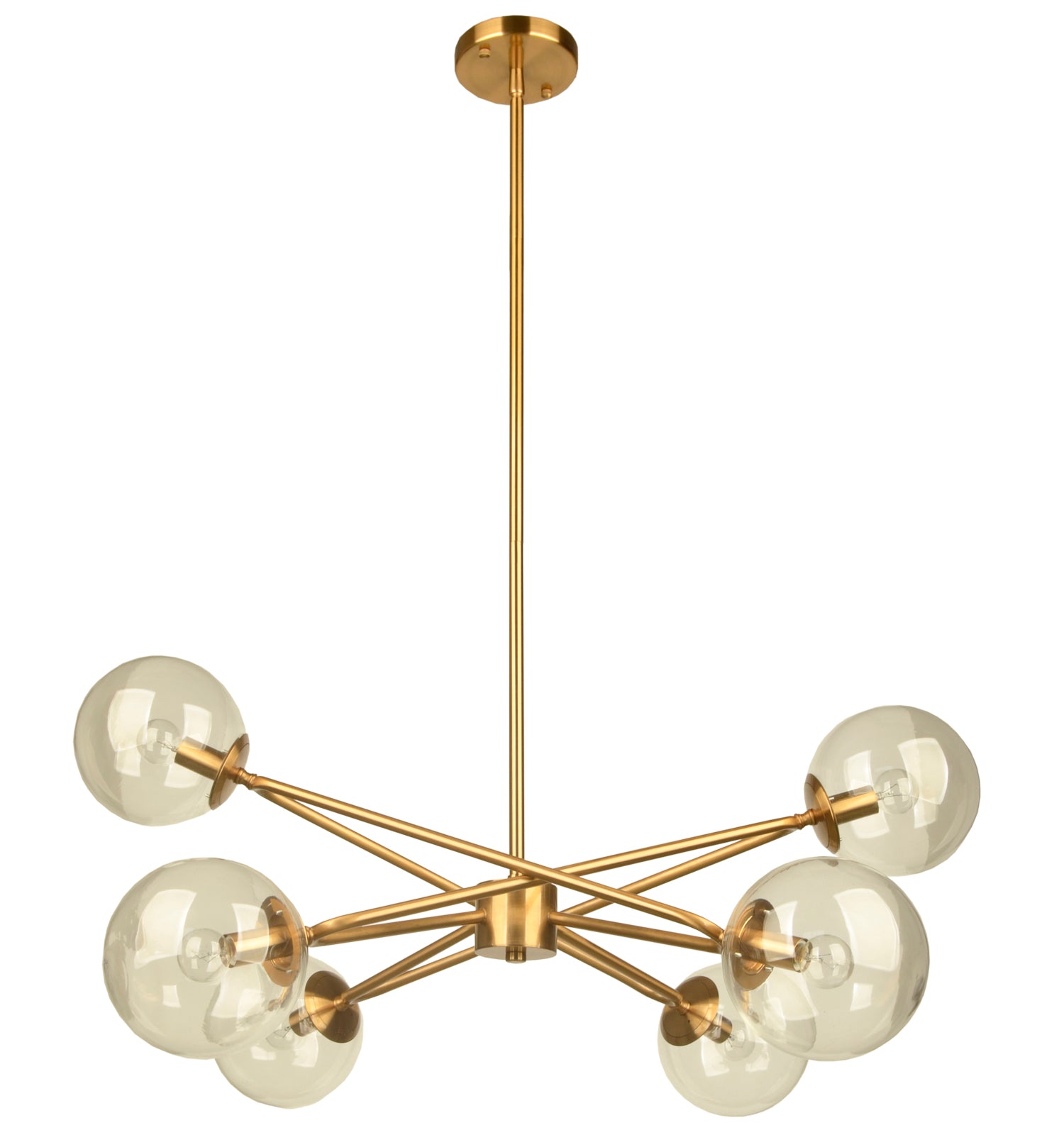 Genome 6 Light Gold Pendant