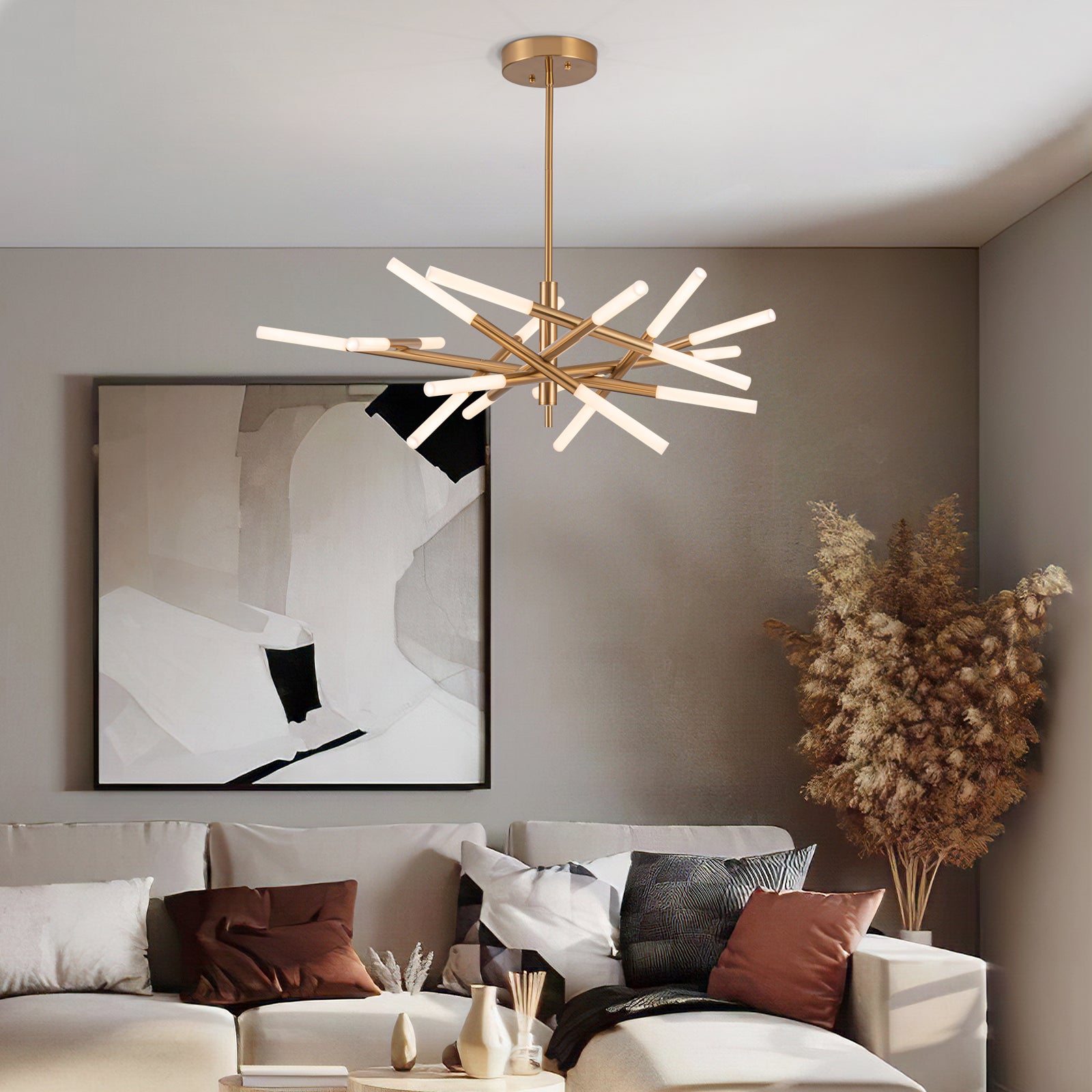 Modern Gold  LED Pendant Light